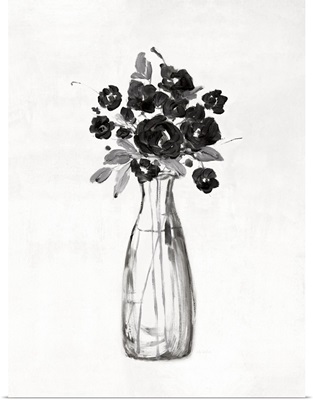 Black & White Sophisticated Floral II