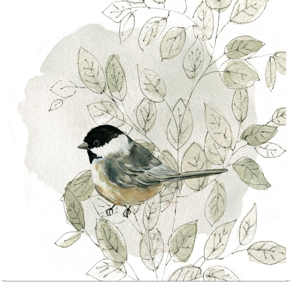 Botanical Sketchbook Bird II