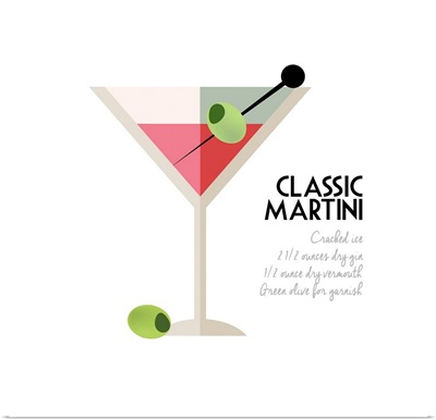 Classic Retro Martini
