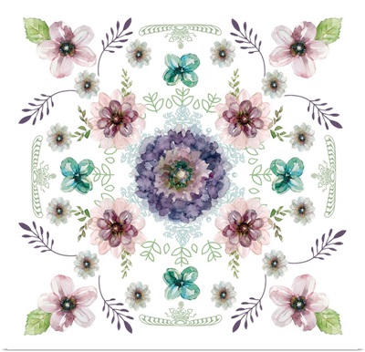 Floral Kaleidoscope I
