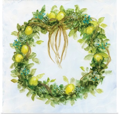 Fresh Lemon Wreath