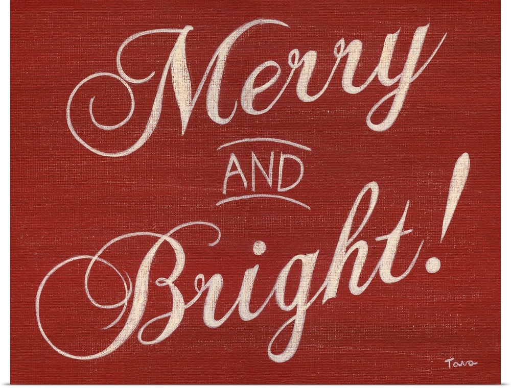 Red Merry And Bright