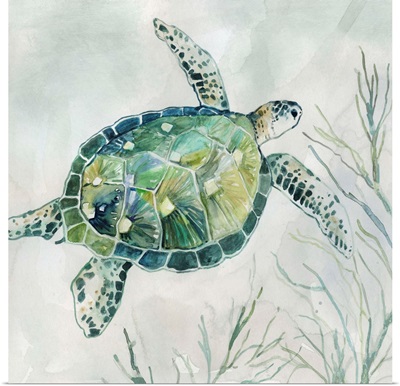 Seaglass Turtle I