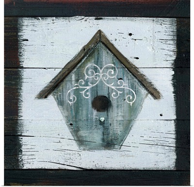 Stained Birdhouse