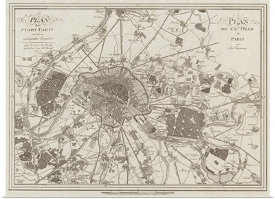 1805 Paris Map