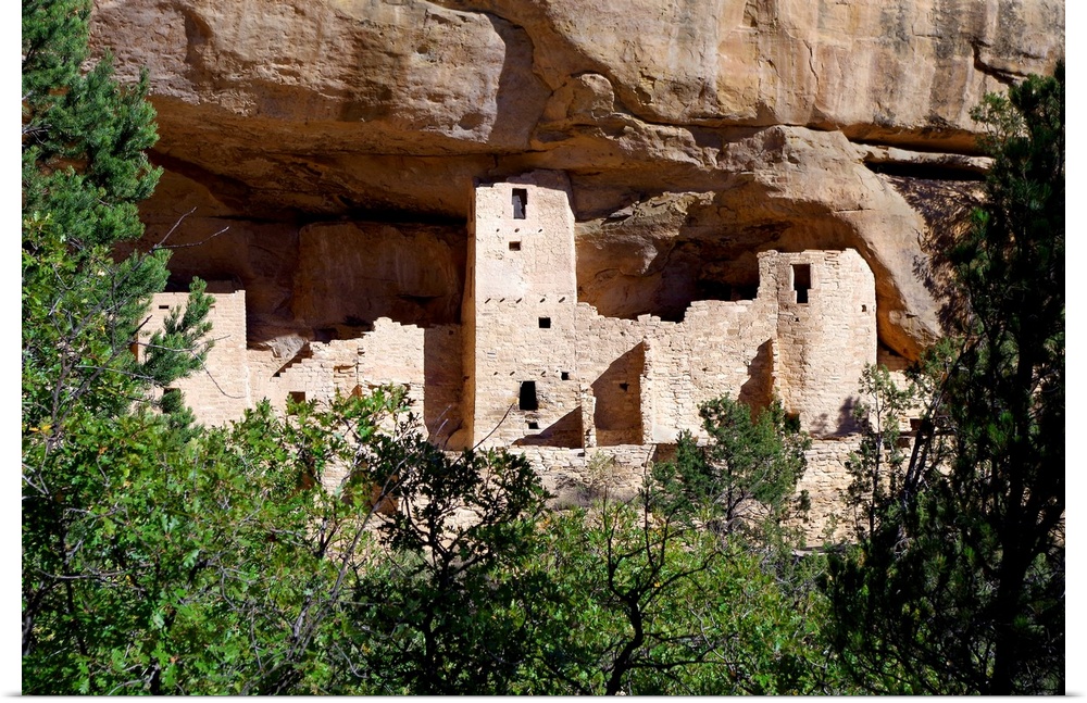 Archeological site of Mesa Verde, in Colorado.