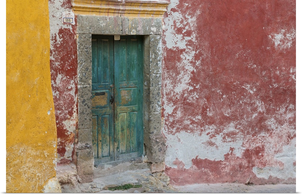 colorful doorway, San Miguel de Allende, Mexico