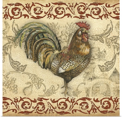 Toile Rooster III