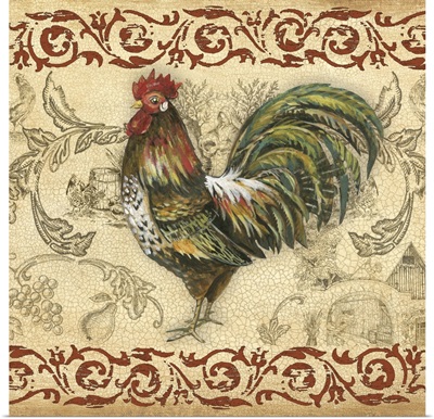 Toile Rooster IV