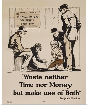 1920's Ymca Personal Finance Poster