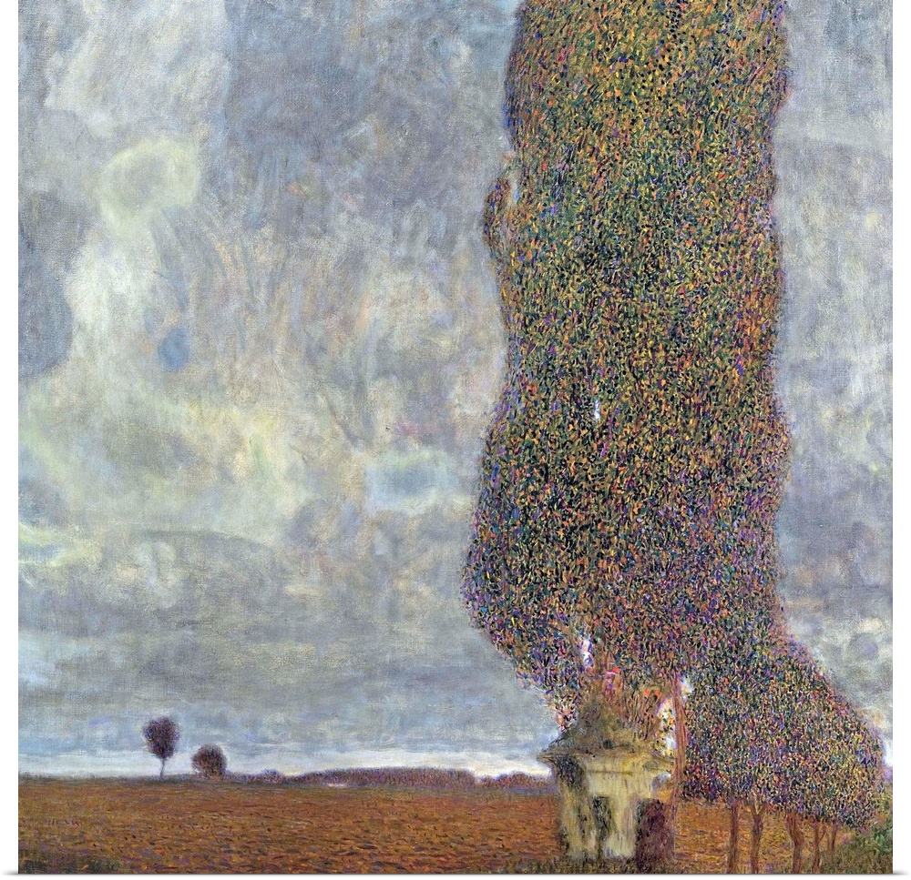Oil on canvas, 1903. 100.8 x 100.7 cm. Located in the Leopold Museum, Vienna, Austria.
