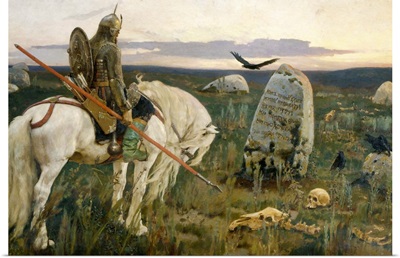 A Knight At The Crossroads (A Vityaz At A Fork In The Road) By Viktor Vasnetsov