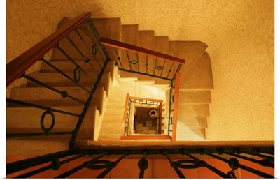 A stairwell