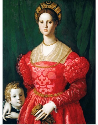 A Young Woman And Her Little Boy By Bronzino