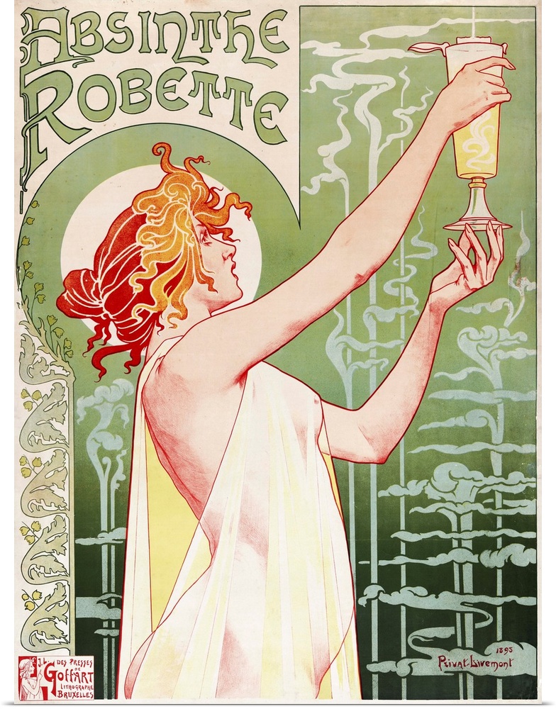 Printed by Des Presses de J.L. Goffart, Bruxelles (Brussels), 1896, private collection.