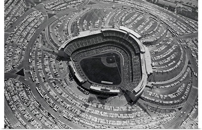 Aerial View Of Dodger Stadium