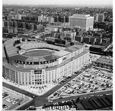 Aerial View Of Yankee Stadium, July 4th, 1961