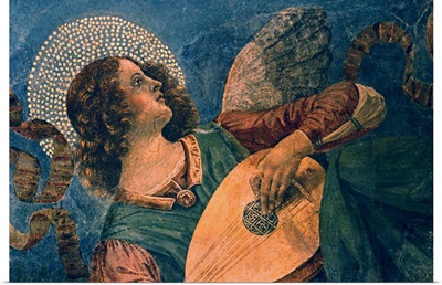 Angel depicted as a musician by Melozzo da Forli