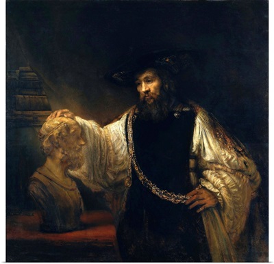 Aristotle With A Bust Of Homer By Rembrandt Harmensz Van Rijn