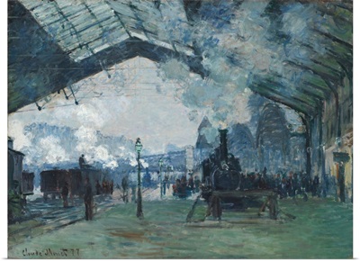 Arrival Of The Normandy Train, Gare Saint-Lazare