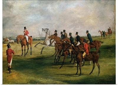 At the Start by Henry Thomas Alken