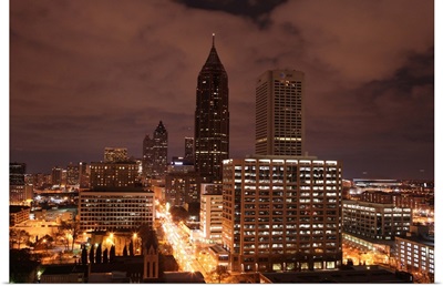 Atlanta, Georgia, during Earth Hour