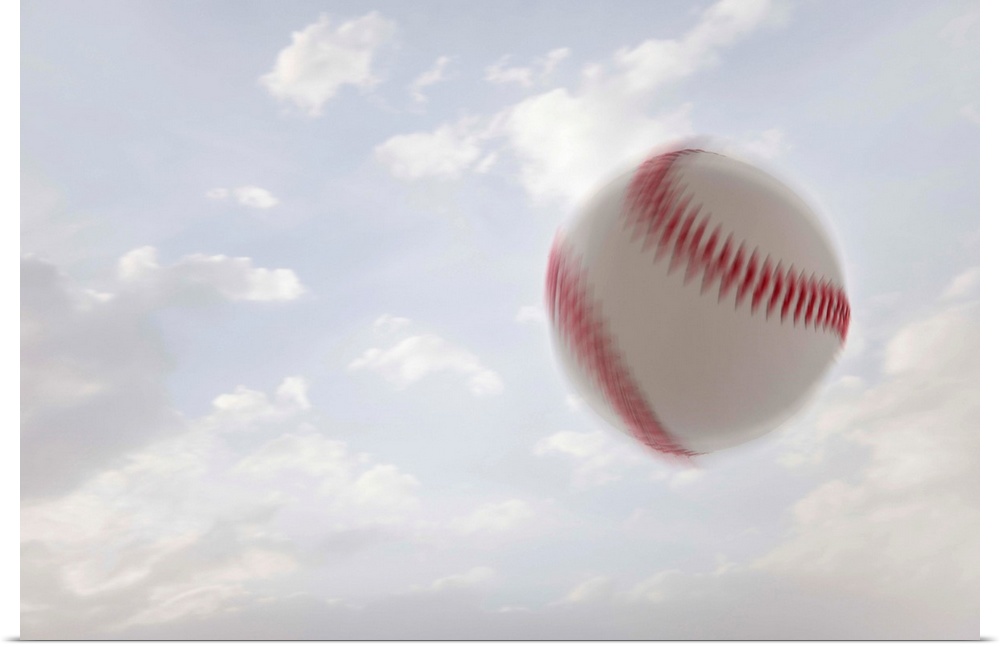 USA, Utah, Lehi, Baseball against sky