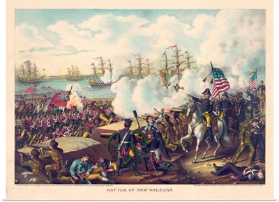 Battle Of New Orleans By Kurz and Allison