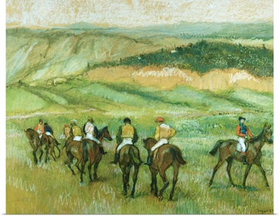Before The Race By Edgar Degas