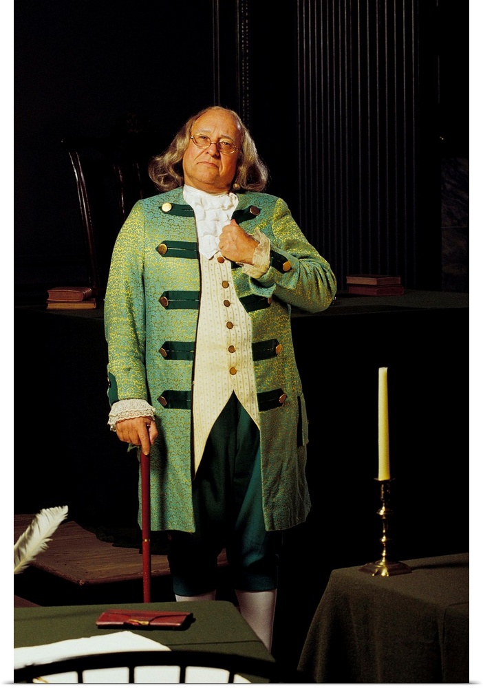Benjamin Franklin , Independence Hall , Philadelphia , PA , USA
