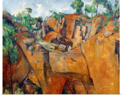 Bibemus Quarry by Paul Cezanne