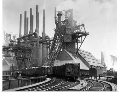 Blast Furnace Of The Carnegie Steel Corp, Pittsburgh, Pennsylvania