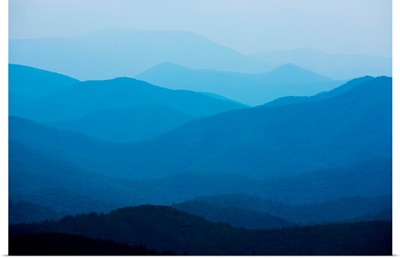 Blue Mountains, Blue Ridge Parkway, Virginia