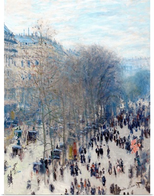 Boulevard Des Capucines By Claude Monet