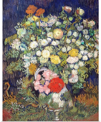 Bouquet Of Flowers In A Vase By Vincent Van Gogh