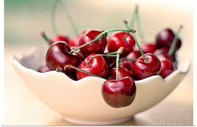 Bowl of cherries.