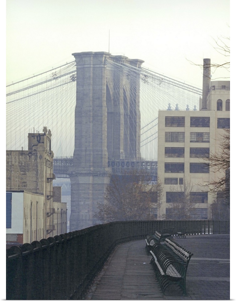Brookly Bridge from Brooklyn Heights promenade