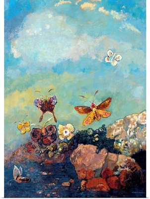 Butterflies By Odilon Redon