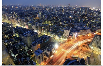 City of Tokyo at night
