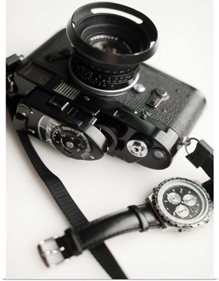 Classic camera and watch