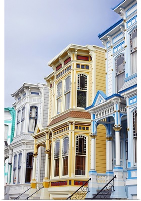 colorful Victorian home in Mission District