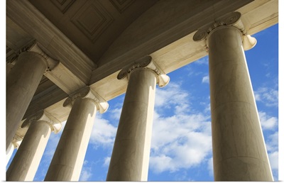 Columns on Jefferson Memorial, Washington, DC