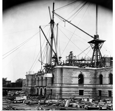 Construction Of The Library Of Congress Photos May 4, 1892