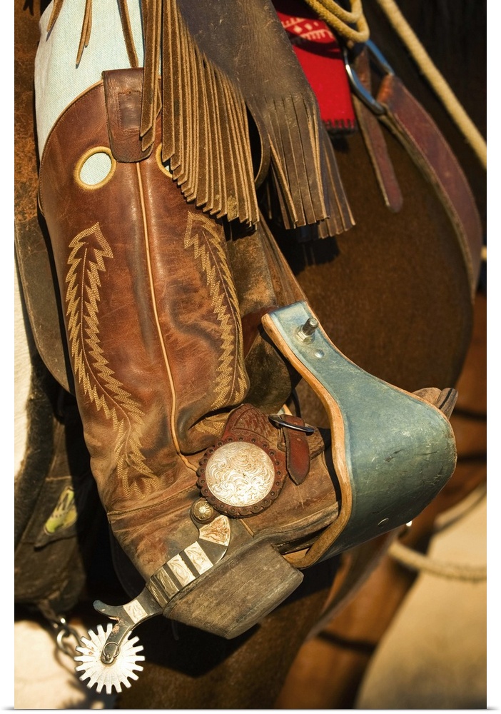 Poster Print Wall Art entitled Cowboy Boots | eBay