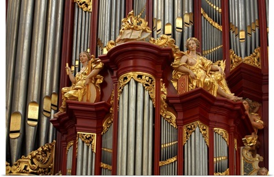 Decorative organ pipes