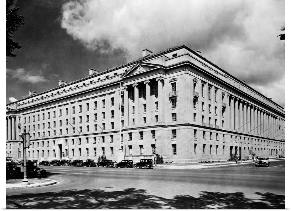 The Department of Justice Building in Washington D. C.. 1935