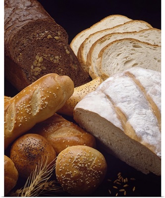 Different types of artisan bread