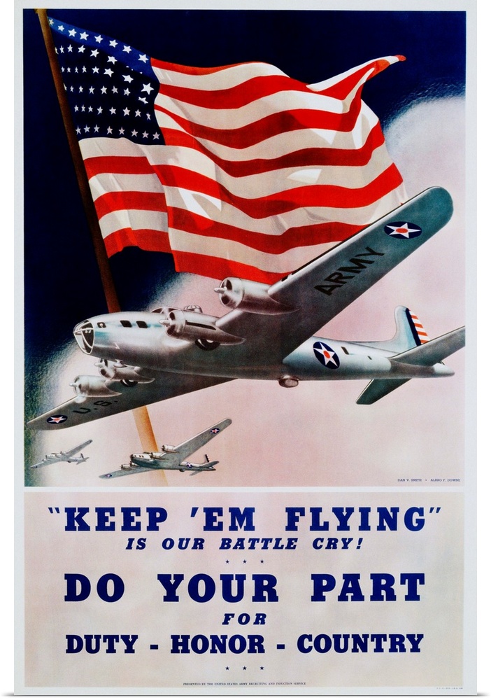 1942 --- Do Your Part Poster by Dan V. Smith and Albro F. Downe --- Image by .. Swim Ink 2, LLC/CORBIS