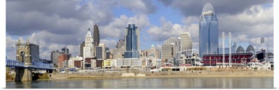 Downtown skyline, Cincinnati, Ohio