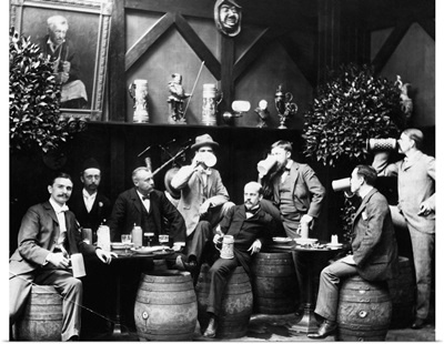 Early German Beer Drinkers, Munich